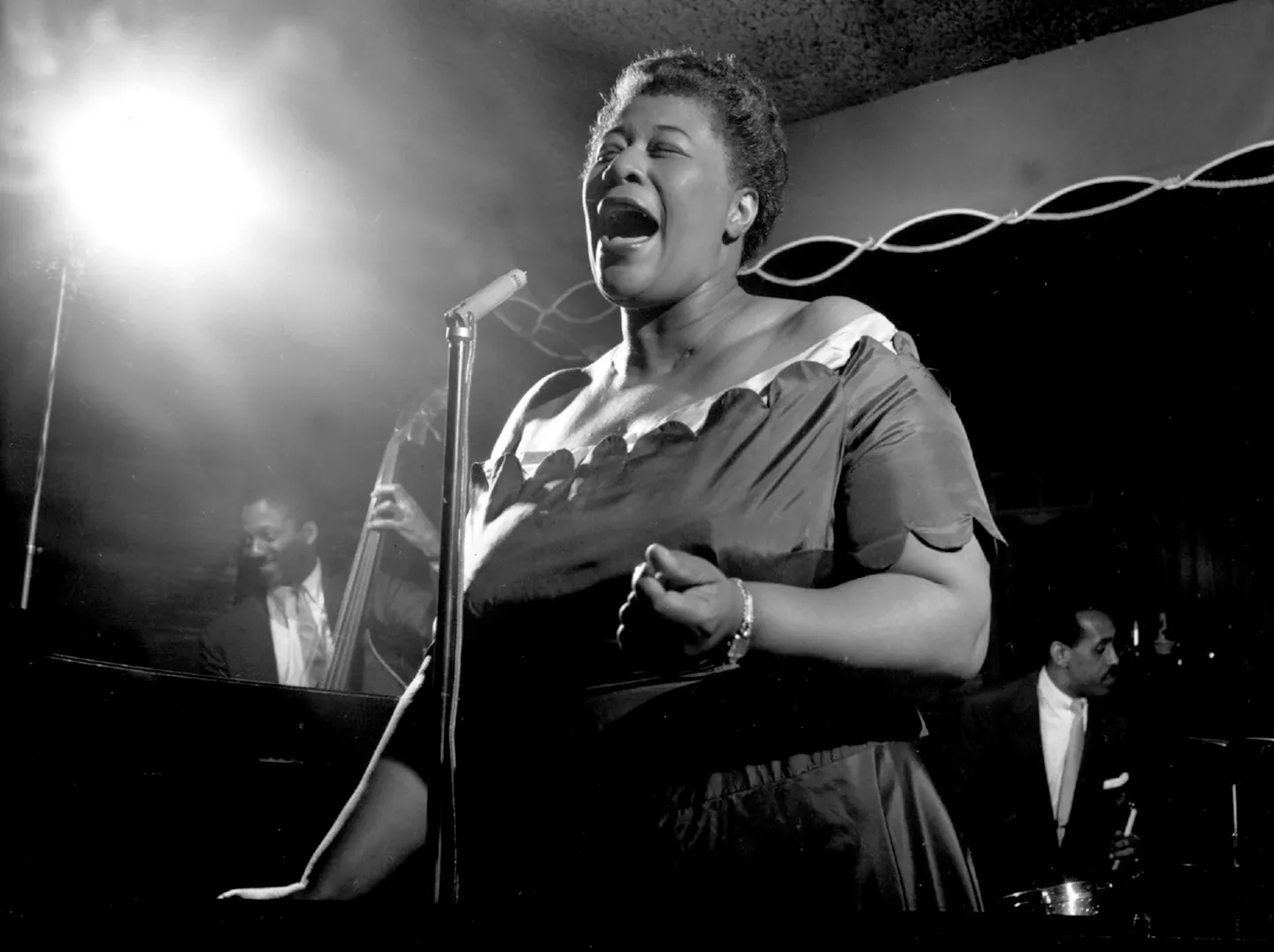 Photo of Ella Fitzgerald [Credit: Larry C. Morris]