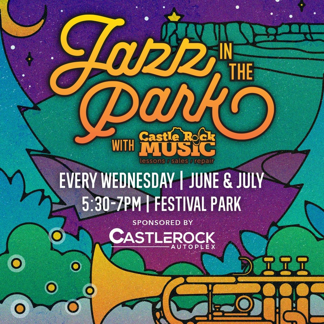 Poster: Jazz in the Park with Castle Rock Music